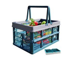 Canasto plegable picnic caja almacenamiento 44 x 30 cms