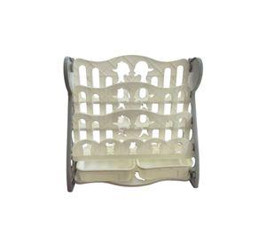 Librero Estantería Plástica Para Niños 3 Alturas ChicHome