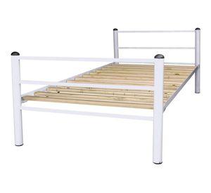 Cama Económica 1.5 Plaza Blanco