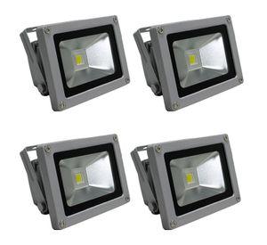 Focos Exterior de 20w. X 4 unidades. Luz Fría