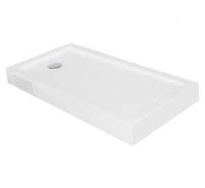 Receptáculo ducha rectangular blanco 160x70x14 cm