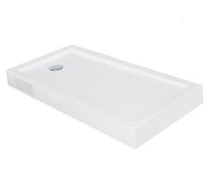 Receptáculo ducha rectangular blanco 150x70x14 cm