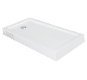 Receptáculo ducha rectangular blanco 130x70x14 cm
