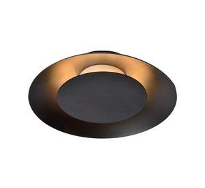 Plafon Foskal Led Negro Ø21,5-LED-6W-2700K