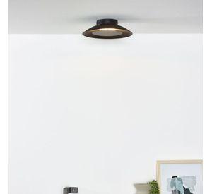 Plafon Foskal Led Negro Ø21,5-LED-6W-2700K