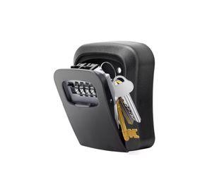 Caja seguridad para llaves con clave color negro