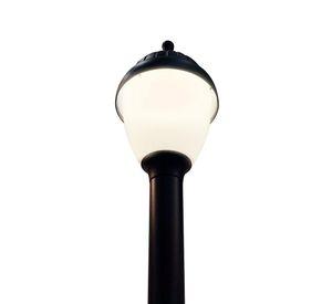 Bollard Muschi Negro 50cm