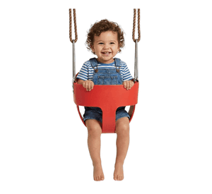 Columpio Tipo Pañal Para Niños - Rojo