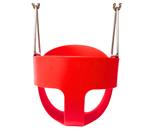 Columpio Tipo Pañal Para Niños - Rojo