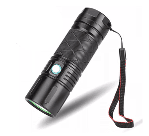 LINTERNA IMPERMEABLE ANTIDESLIZANTE RECARGABLE USB