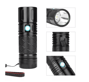 LINTERNA IMPERMEABLE ANTIDESLIZANTE RECARGABLE USB