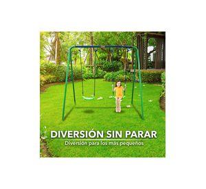 Columpio Doble Verde