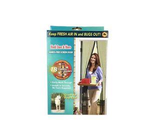 Cortina Mosquitera Magnetica Para Puerta Anti Insectos
