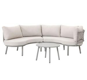 Set living curvo 4 personas Saleccia