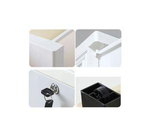 Cajones De 5 Pisos Cocina, Baño, Closet Con Ruedas Y Llave