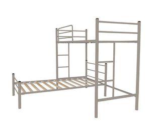 Cama Alta + Cama Baja 1 Plaza Castaño