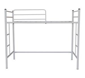 Cama Alta 1.5 Plaza Plateado