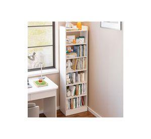 Librero 6 alturas 180x42x22cm Chic Home