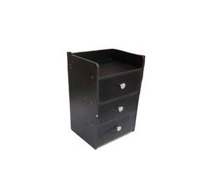 Velador 3 cajones 35x28x48cm Chic Home