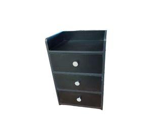 Velador 3 cajones 35x28x48cm Chic Home