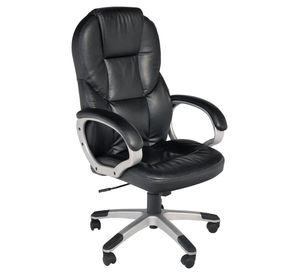 Silla Escritorio Ejecutiva Negro Just Home Collection