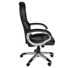 Silla Escritorio Ejecutiva Negro Just Home Collection