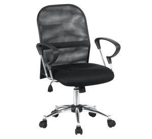 Silla Escritorio Malla Negro Just Home Collection