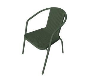 Silla Iny verde oscuro