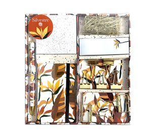 Set papelería + cuaderno + notas Silvestre