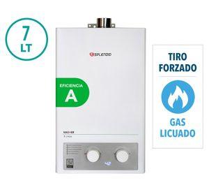 Calefont tiro forzado 7 litros gas licuado Master Splendid