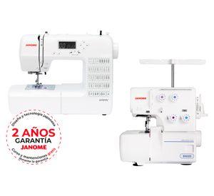 Pack máquina coser con overlock 150DC- 8002D