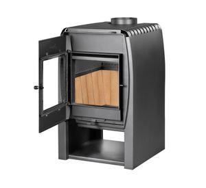 Estufa a leña 12000 Kcal/h Nordic 450 grafito Amesti