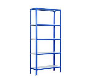 Estante Homeclick Mini azul/blanco 5 niveles
