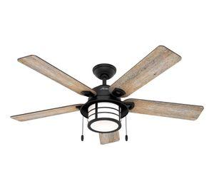 Ventilador de techo Santorini 54'' sauce negro 128 W