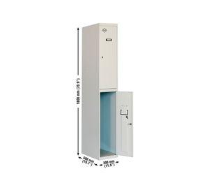 Locker LockT300 crema 1 cuerpo 2 puertas