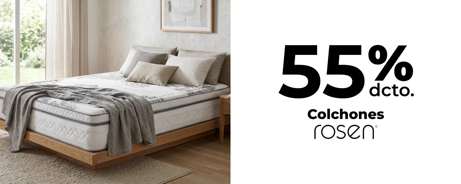 Colchones Rosen hasta 55%