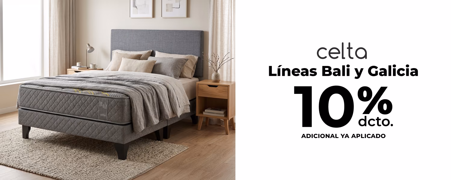 Líneas Bali y Galicia CELTA 10% adicional ya aplicado