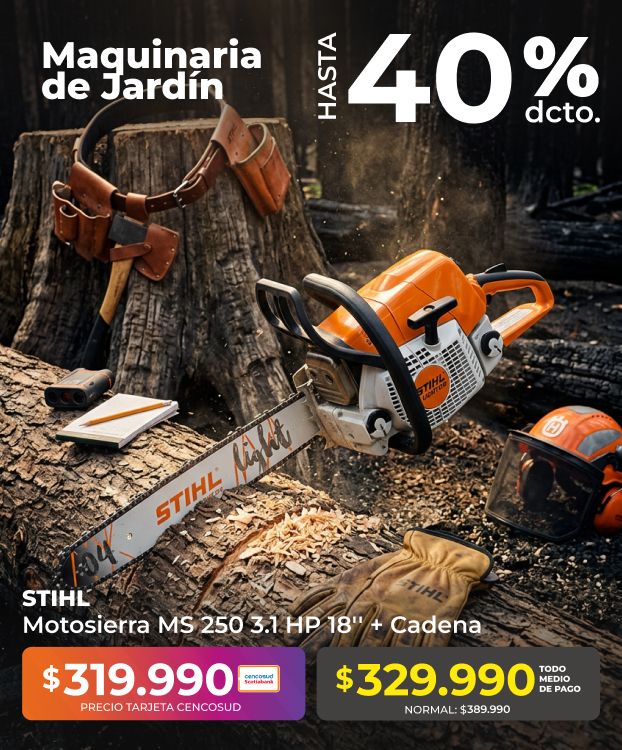 Maquinaria de jardín