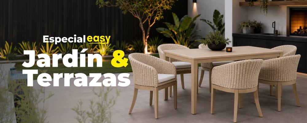 jardin y terrazas