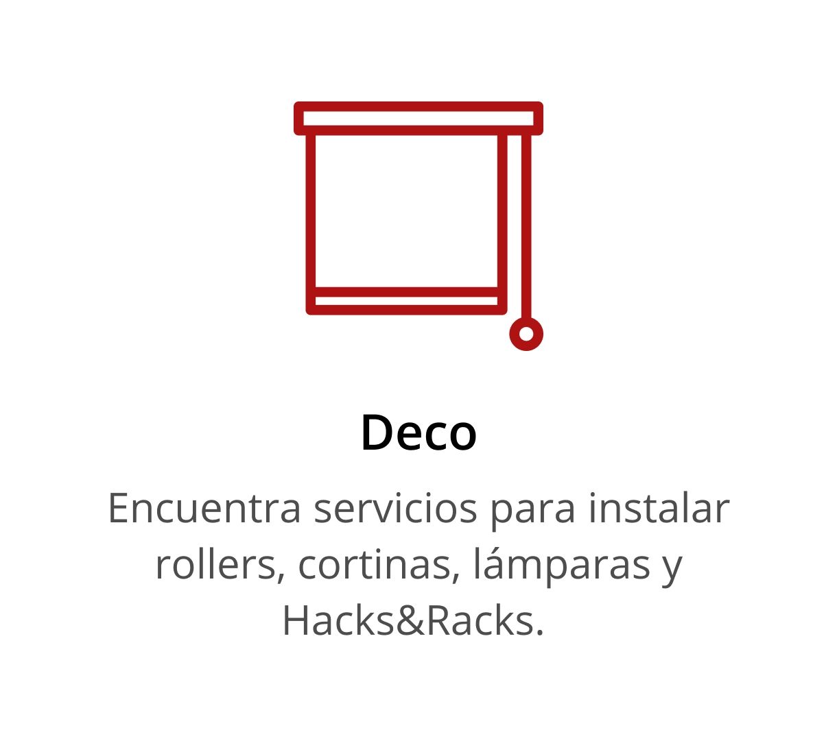 Servicio de Decoración
