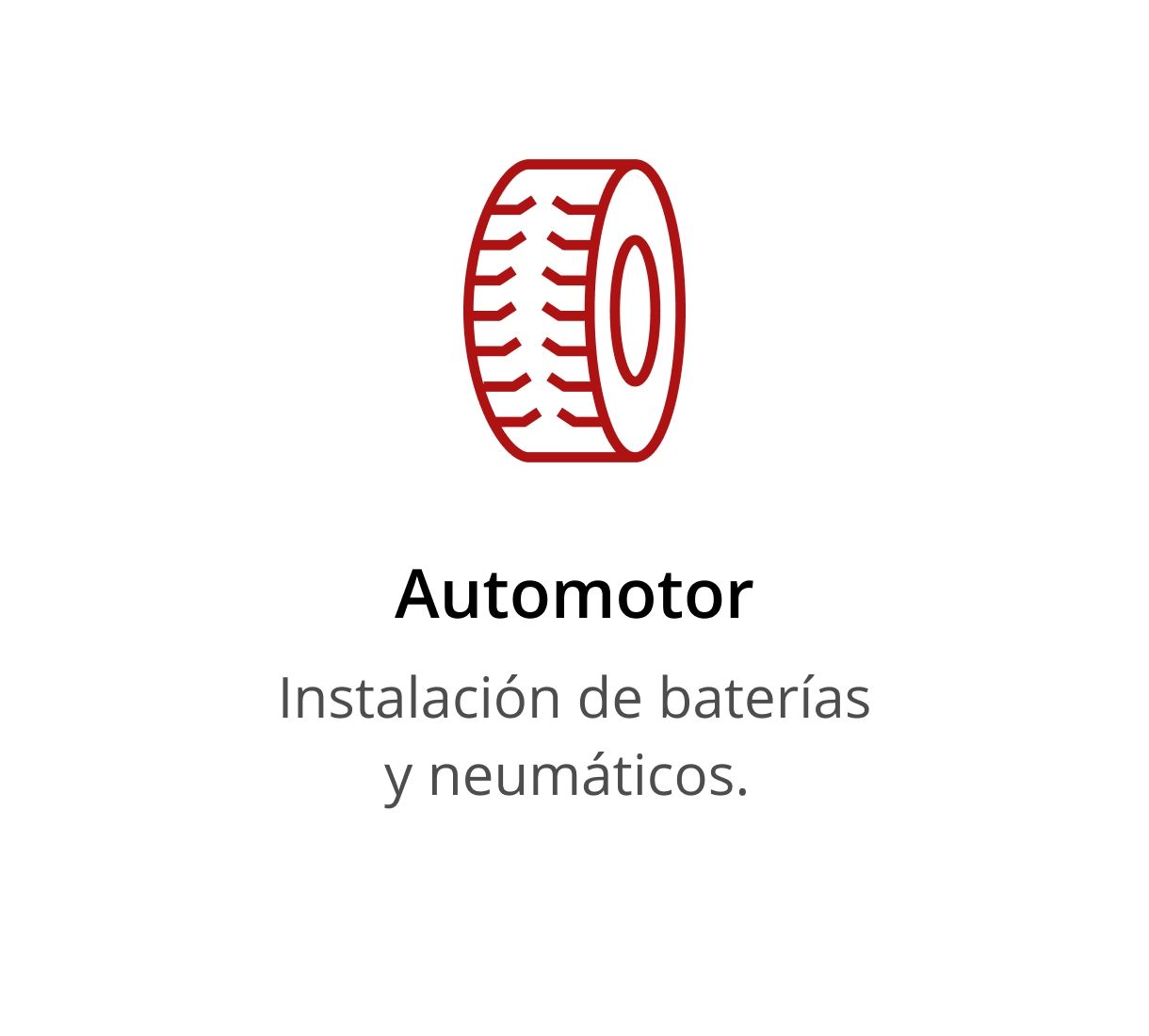 Servicios de automotor