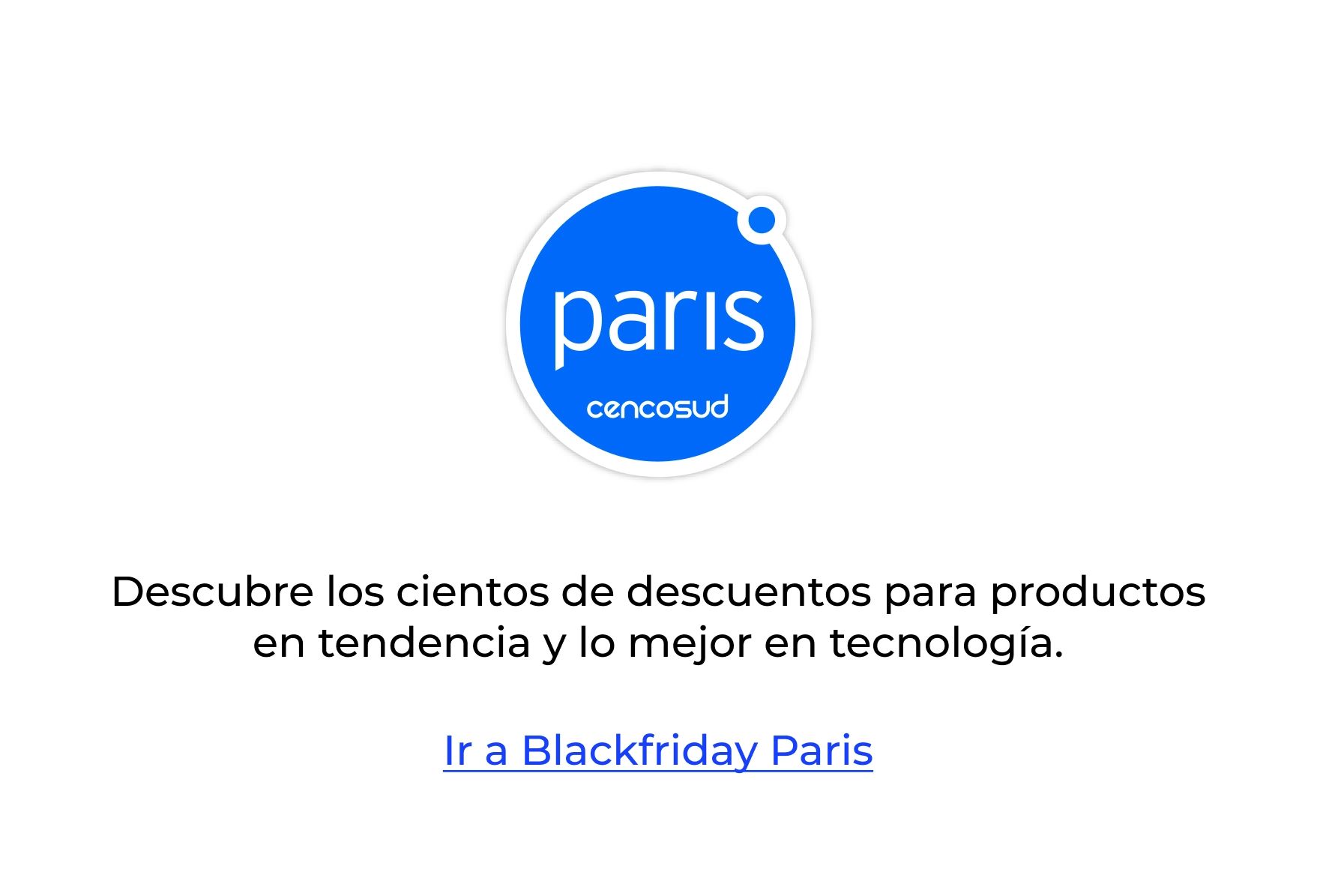 Black Friday Paris