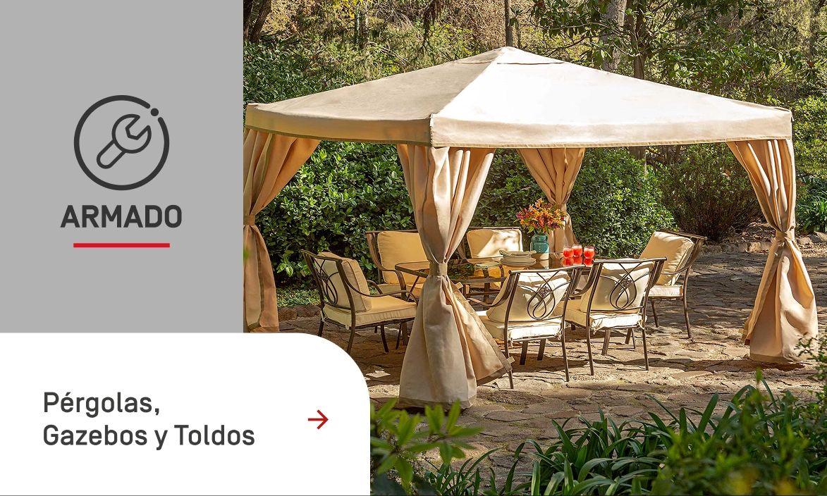 servicios armado pergolas gazebos y toldos