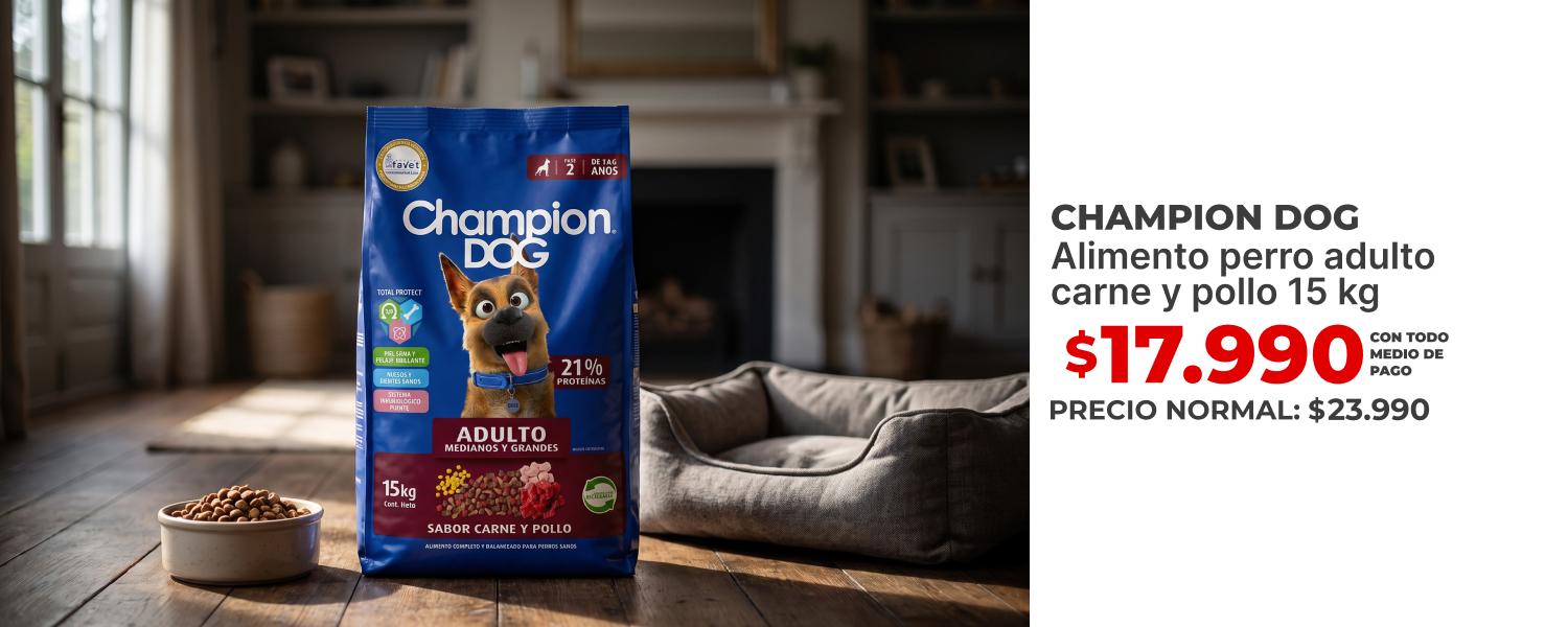 CHAMPION DOG ADULTO C&P. 15 KG