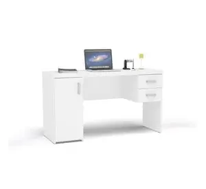 Escritorio 2 cajones 1 puerta Holiday blanco Favatex