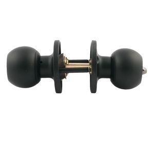 Cerradura pomo oficina/dormitorio bola negro Arnik