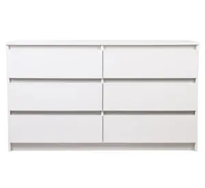 Cómoda nordica 6 cajones blanco Cic