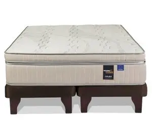 Cama Europea 2 plazas 150x200 cm base dividida Máximo Cobre beige