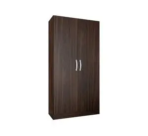 Clóset 2 puertas Pucón tabaco 183x92x45 cm