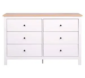 Cómoda New Provenzal 77x120x39 cm 6 cajones